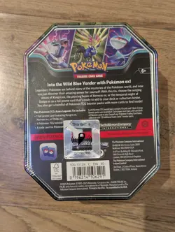 Pokemon TCG Tin - 1 foil promo Dialga EX and 4 booster packs - Image 2