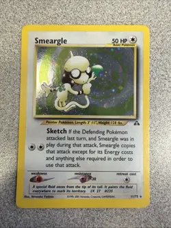 Pokemon Smeargle 11/75 Neo Discovery Holofoil - Image 1