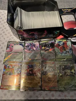 Pokemon TCG 150+Mega Evolution Bulk,EX Lot - Wigglytuff, Genesect, Reshiram - Image 2