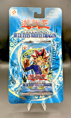 Yu-Gi-Oh! 2002 Legend of Blue Eyes White Dragon Blister Pack - No Creases - Image 1