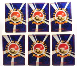Mew Fossil Holo 151 Holo Rare Lightly Played Japanes Pokemon Card Set of 6 - Image 3