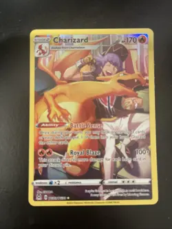 Pokemon TCG Charizard TG03/TG30 Swsh11: Lost Origin Trainer Gallery Holo Card - Image 1