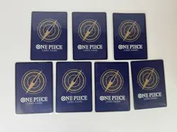 One Piece TCG Super Rare SR Lot 7 Cards – Boa Nami Roger Rayleigh & More NM - Image 2