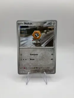 Yuka Mori Meltan Reverse Holo 102/142 Scarlet and Violet NM Pokemon Card - Image 1
