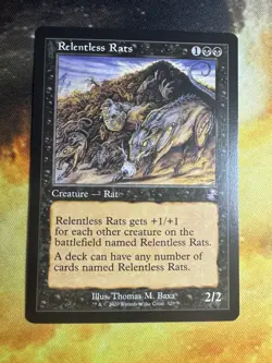 MTG Relentless Rats Time Spiral Remastered Magic the Gathering - NM/MINT - Image 3