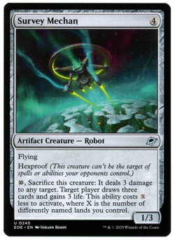 Survey Mechan - 0245 - Edge of Eternities - MTG - NM Ships Now - Image 1