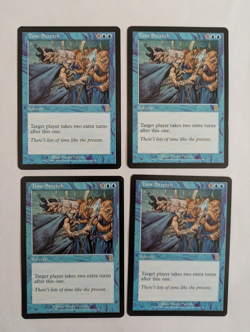4 Time Stretch Odyssey MTG NM Free shipping with tracking - Image 1