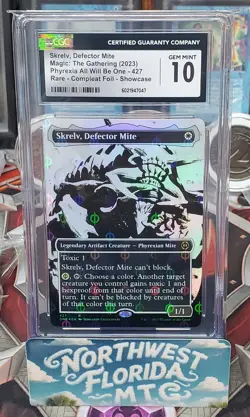 CGC 10 - All Will Be One - Skrelv, Defector Mite (Compleat Foil) Showcase - Image 1