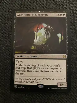Archfiend of Depravity Starter Commander Decks Regular NM #067 - Image 1