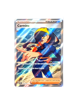 Carmine 204/167 Ultra Rare Full Art Twilight Masquerade POKEMON TCG TWIM ENGLISH - Image 1