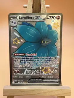Pokemon Lumiflora EX Deutsch PAF 218/091 NM - Image 1