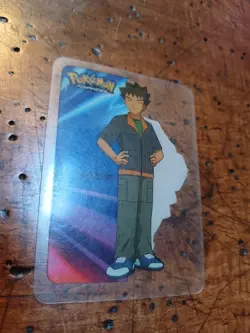 Brock 003 Rare Error Pokemon Lamincards Edibas Misprint - ITA - GOOD - Image 1