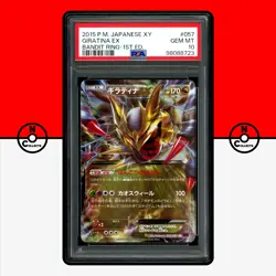 Pokemon PSA 10 Giratina EX Holo 057/081 Bandit Ring XY7 1st Edition Japanese - Image 1