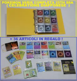 Pokemon 25th Celebrations Japanese s8a set completo reverse Mew PSA 10 no promo - Image 1