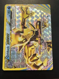 Pokemon TCG Golduck-Break XY BREAKPoint 18/122 Ultra Rare LP+ - Image 1