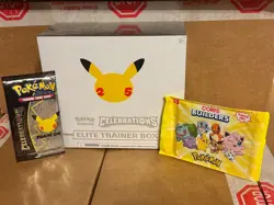 NEW 2021 POKEMON CELEBRATIONS ELITE TRAINER BOX ETB W/ BONUS BOOSTER PACK - Image 1