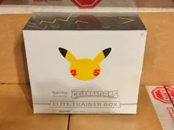 NEW 2021 POKEMON CELEBRATIONS ELITE TRAINER BOX ETB W/ BONUS BOOSTER PACK - Image 2