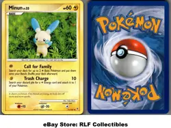 2009 Pokemon, Supreme Victors, #71/147 Minun, Uncommon - Image 1