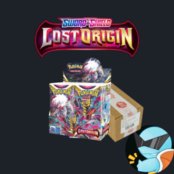 Pokemon TCG Sword & Shield Lost Origin Booster Box Case of 6 Factory Sealed - Image 1