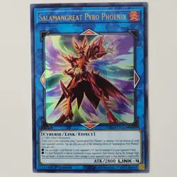 Salamangreat Pyro Phoenix - MP20-EN169 - NM - Ultra Rare - 1st ed - Yugioh - Image 1