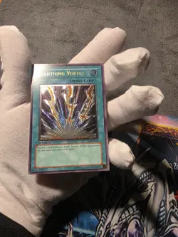 Lightning Vortex (UTR) FET-EN040 Flaming Eternity 1st Edition YUGIOH TCG - Image 1