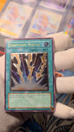 Lightning Vortex (UTR) FET-EN040 Flaming Eternity 1st Edition YUGIOH TCG - Image 2