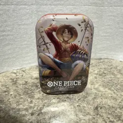 ONE PIECE CARD GAME - TIN PACK - SET VOL. 2 (TS-02 OP13) NEW SEALED ENGLISH ACE - Image 1