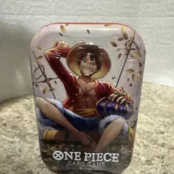 ONE PIECE CARD GAME - TIN PACK - SET VOL. 2 (TS-02 OP13) NEW SEALED ENGLISH ACE - Image 3