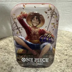 ONE PIECE CARD GAME - TIN PACK - SET VOL. 2 (TS-02 OP13) NEW SEALED ENGLISH ACE - Image 4