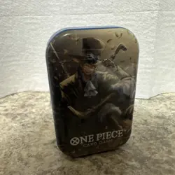 One Piece Tin Pack Set Vol. 2 Sabo Factory Sealed Card Game Bandai Namco New - Image 3