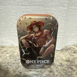 ONE PIECE CARD GAME - TIN PACK - SET VOL. 2 (TS-02 OP13) NEW SEALED ENGLISH ACE - Image 1