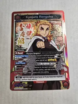 Union Arena Demon Slayer Vol 2 Kyojuro Rengoku (SR) UEX05BT/KMY-3-072 - Image 1