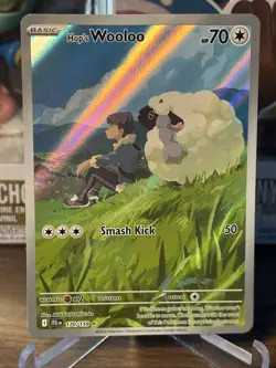 Hop's Wooloo 170/159 Illustration Rare Pokemon Card NM+ - Image 1