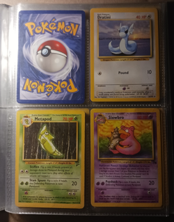 1999 Pokemon 4-Pocket Album Binder - Full of base set cards! 742818083201 - Image 5