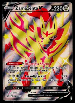 Zamazenta V (Shiny) SWSH293 SWSH: Sword & Shield Promo Cards Promo - Image 1
