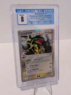 CGC 8 NM/MINT Rayquaza 2005 EX Delta Species 13/113 Holo Pokemon Card - Image 3
