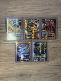 XY Pokemon card collection 5 card lot (ALL Full Art) - Image 1