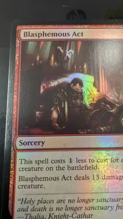 Blasphemous Act Commander Legends Foil Magic Card - Image 2