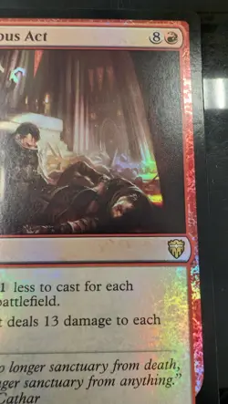 Blasphemous Act Commander Legends Foil Magic Card - Image 3