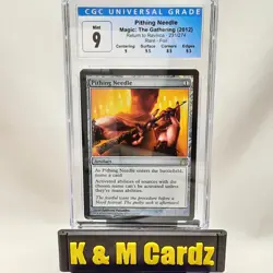 MTG - Return to Ravnica - Pitching Needle - Foil - Graded - CGC 9 - Image 1