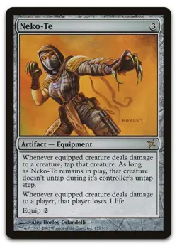 Neko-Te #155 (NM) Betrayers of Kamigawa BOK Magic MTG - Image 1