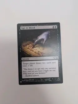 MTG - Sign in Blood - The List Reprints (LIST) NM/M Condition - Image 1