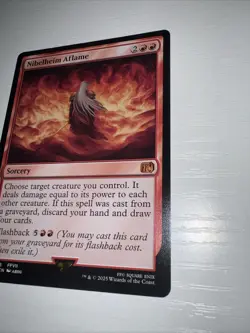 Nibelheim Aflame Final Fantasy Non Foil P Fresh ! Beautiful - Image 3