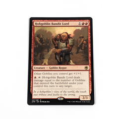 MAGIC MTG CCG Forgotten Realms HOBGOBLIN BANDIT LORD Rare LP/EX+ - Image 1