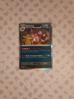 Nidoking 034/165 Holo Sv: Scarlet & Violet 151 Pokemon TCG - Image 1