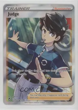 Full Art - Judge Pokemon Sword & Shield Silver Tempest Trainer Gallery #TG25 - Image 1