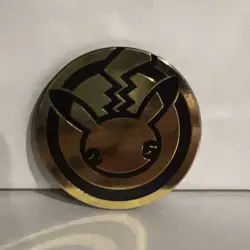 Pokemon 25th Anniversary Celebrations Collectors Chest - Jumbo Coin Pikachu Gold - Image 1