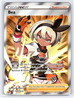 Pokemon NM Holo Bea TG25/TG30 Ultra Rare SWSH10: Astral Radiance Trainer Gallery - Image 1
