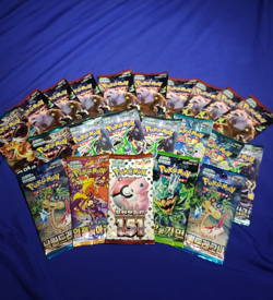 22 Pokemon Korean Tcg Booster Pack Lot Sealed Never opened Exact ones in photo - Image 1