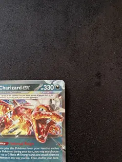 Charizard ex 125/197 Play! Stamp – Obsidian Flames – Pokemon TCG – NM - Image 3